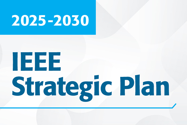 2025–2030 IEEE Strategic Plan wordmark.